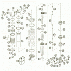 85 SX 17/14 CHASSIS Амортизатор