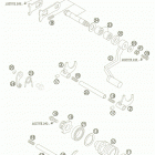 85 SX 17/14 ENGINE Механизм переключения