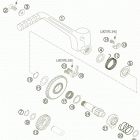 450 XC-G RACING USA ENGINE Кик стартер