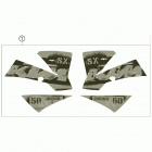 50 SX JUNIOR CHASSIS Наклейки