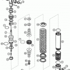 50 SX CHASSIS Monoshock disassembled ref# 1 - 62