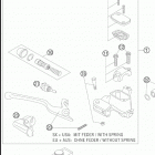 450 EXC-G RACING USA CHASSIS Главный цилиндр тормозной