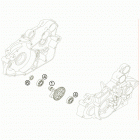 450 XC-G RACING USA ENGINE Балансирный вал