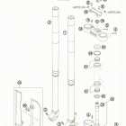 250 XC-W ZA Front fork wp
