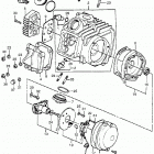 ATC90K2 Cylinder head @ cylinder head cover