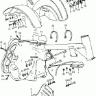 ATC70K1 Frame @ rear fender  @ ignition coil