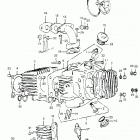 ATC70K1 Cylinder @ cylinder head cover @ inlet pipe