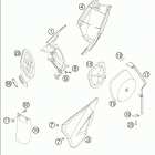 85 SX Air filter box 85 sx  /  2005