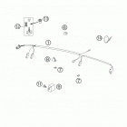 125 SX Wiring harness usa 200 exc  /  2005