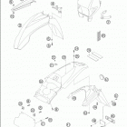 625 SXC Mask · fenders 625 / 2005