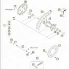 65 SX Rear wheel 65 sx  /  2005