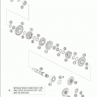 950 SUPERMOTO Transmission ii - countershaft 950  /  2005 getriebe ii ...