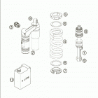 990 SUPERDUKE Monoshock wp disassembled 990 / 2005