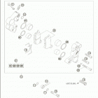 65 SX Brake caliper front formula 65 sx  /  2005