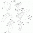 50 SX PRO JUNIOR LC Mask · fenders 50 lc  /  2005