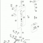 640 LC4 ENDURO Rear brake control 640 / 2005
