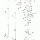 660 RALLYE Front fork wp usd 48 450-660 / 2005