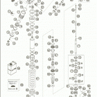 950 ADVENTURE Monoshock wp disassembled 950 / 2005