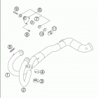 640 LC4 ENDURO Exhaust pipes 640 / 2005
