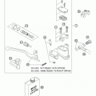 300 MXC Hand brake cylinder 250-300 / 2005