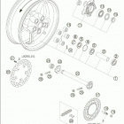 950 SUPERMOTO Rear wheel 950 / 2005