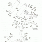 950 SUPERMOTO Pipes · silencer 950 / 2005