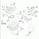 50 SENIOR ADVENTURE Cylinder · cylinder head 50 ac  /  2005