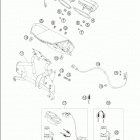 950 ADVENTURE Cockpit support  ·speedometer 950 / 2005