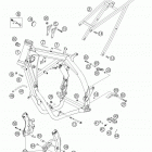 300 MXC Frame · sub frame 250-300 / 2005