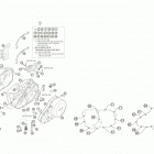 660 SMC Engine case 625 / 640 / 2005