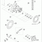 660 RALLYE Rear wheel 450-660 / 2005