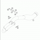 525 SMR Exhaust pipe 450-525 / 2005