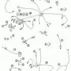 125 SX Wiring harness eu+aus 125-200 exc  /  2005
