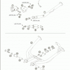 950 ADVENTURE Side and center stand 950 / 2005