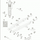 65 SX Swingarm · monoshock 65 sx  /  2005
