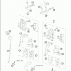 640 ADVENTURE Brake caliper front brembo 640 / 2005