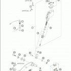 950 ADVENTURE Rear brake control 950 / 2005