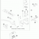 640 LC4 ENDURO Hand brake cylinder brembo 640 / 2005
