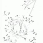 450/525 MXC RACING Frame · sub frame 250-525 / 2005