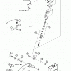 950 ADVENTURE US Rear brake control 950