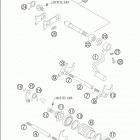 65 SX Shifting mechanism 65 sx  /  2005