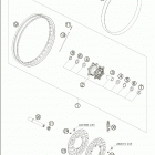 640 ADVENTURE Front wheel 21
