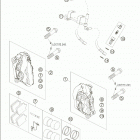 950 SUPERMOTO Brake caliper front 950 / 2005