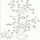 660 SMC Cylinder head 625 / 640 / 2005