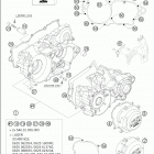 300 MXC Engine case 250-300 / 2005