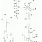 990 SUPERDUKE Front fork wp usd 48 990 / 2005