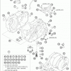 450 RALLYE Engine case 450 / 2005