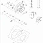 50 SENIOR ADVENTURE Front wheel 50 mini adv.  /  2005