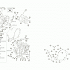 950 ADVENTURE Engine case 950 / 2005