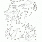 990 SUPERDUKE Tank · seat · cover 990 / 2005